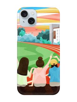 School Playground Snap Case for Apple Iphone 15 Plus