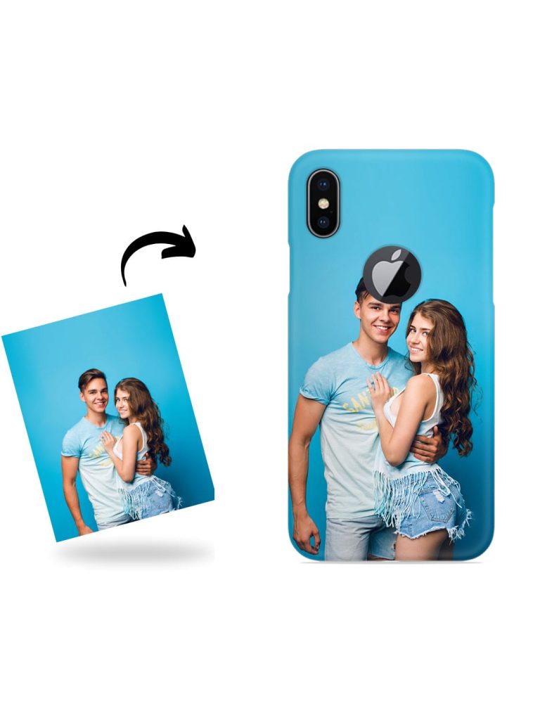 Custom Photo Printed Snap Case for Apple Iphone X (Logo Cut)