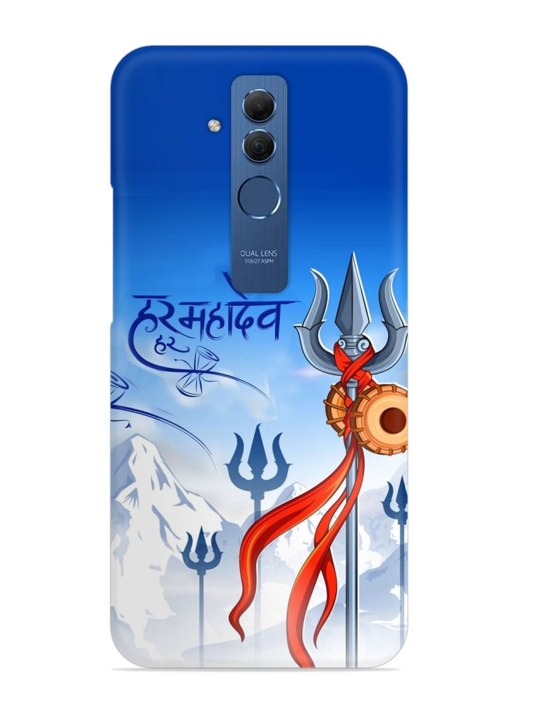 Har Har Mahadev Trishul Snap Case for Honor Mate 20 Lite