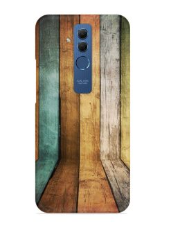 Wooden Realistic Art Snap Case for Honor Mate 20 Lite