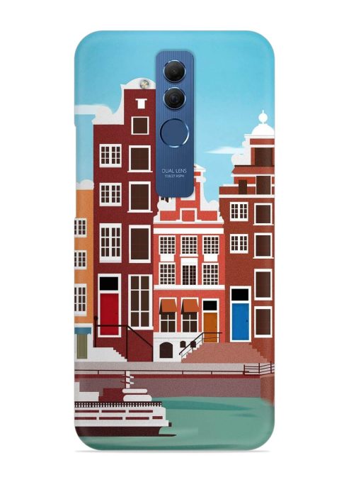 Scenery Architecture Amsterdam Landscape Snap Case for Honor Mate 20 Lite Edge Zapvi