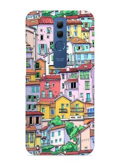 Europe Old Town Snap Case for Honor Mate 20 Lite