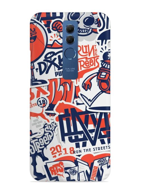 Run The Street Snap Case for Honor Mate 20 Lite Edge Zapvi