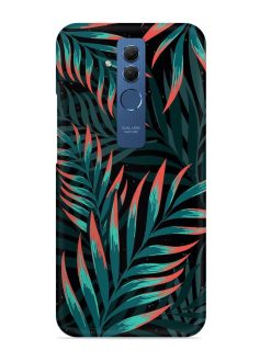 Green Leaf Art Snap Case for Honor Mate 20 Lite