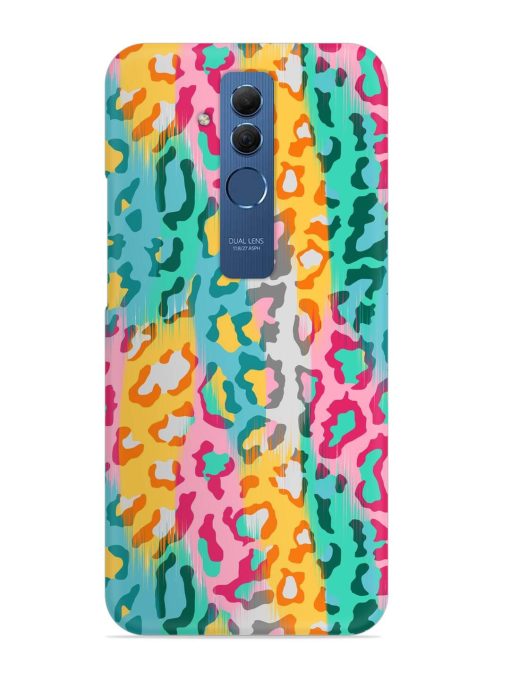 Seamless Vector Colorful Snap Case for Honor Mate 20 Lite Edge Zapvi