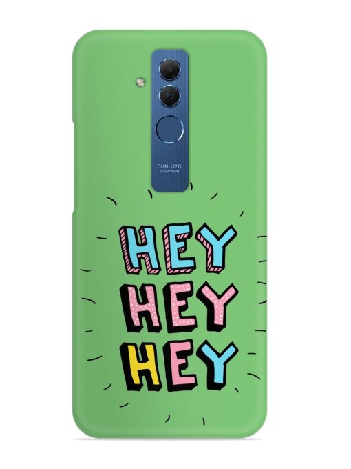 Hey Vector Cartoon Snap Case for Honor Mate 20 Lite Edge Zapvi