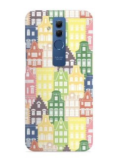 Seamless Shapes Pattern Snap Case for Honor Mate 20 Lite