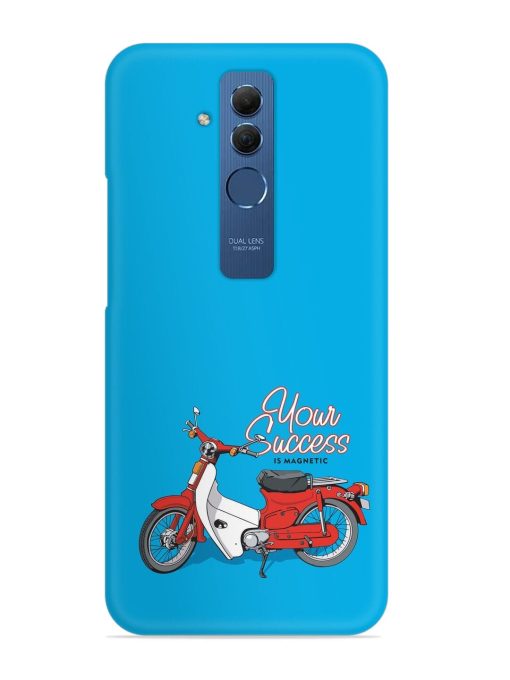 Motorcycles Image Vector Snap Case for Honor Mate 20 Lite Edge Zapvi