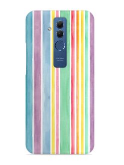 Hand Drawn Watercolor Snap Case for Honor Mate 20 Lite