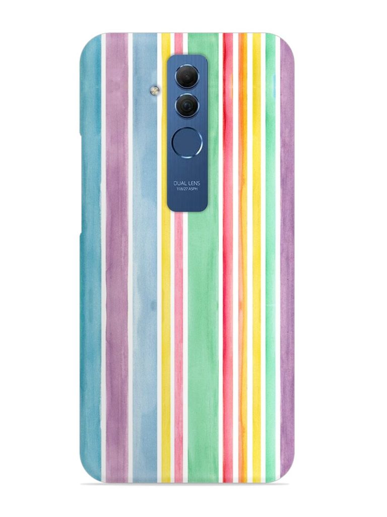 Hand Drawn Watercolor Snap Case for Honor Mate 20 Lite