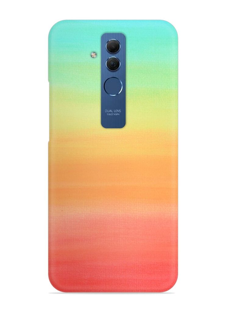 Background Sky Watercolor Snap Case for Honor Mate 20 Lite