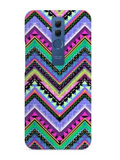 Tribal Aztec Print Snap Case for Honor Mate 20 Lite