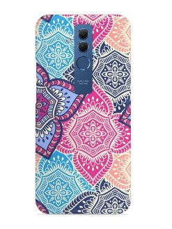 Ethnic Floral Seamless Snap Case for Honor Mate 20 Lite