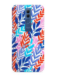 Bright Floral Tropical Snap Case for Honor Mate 20 Lite