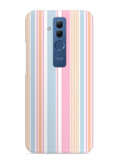 Stripe Seamless Pattern Snap Case for Honor Mate 20 Lite