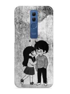 Couple Love Highlights Snap Case for Honor Mate 20 Lite