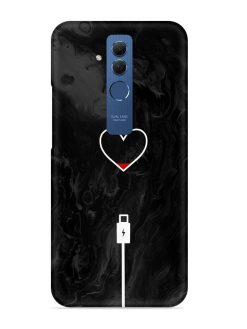 Heart Charging Vector Snap Case for Honor Mate 20 Lite