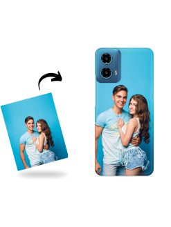 Custom Photo Printed Snap Case for Motorola Moto G34 (5G)