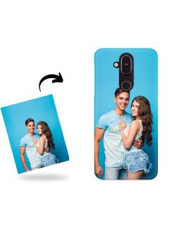 Custom Photo Printed Snap Case for Nokia 8.1