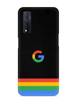Google Logo Art Snap Case for Realme Narzo 30 (4G)