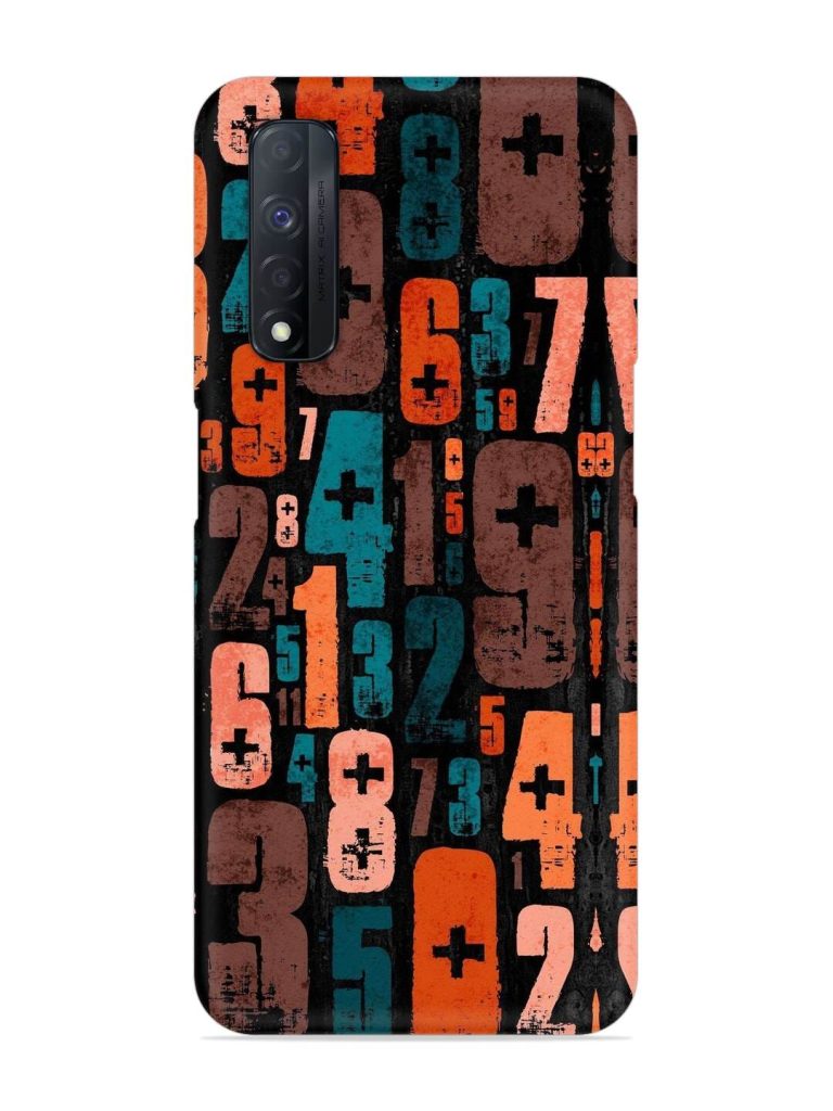 0 To 9 Art Snap Case for Realme Narzo 30 (4G)