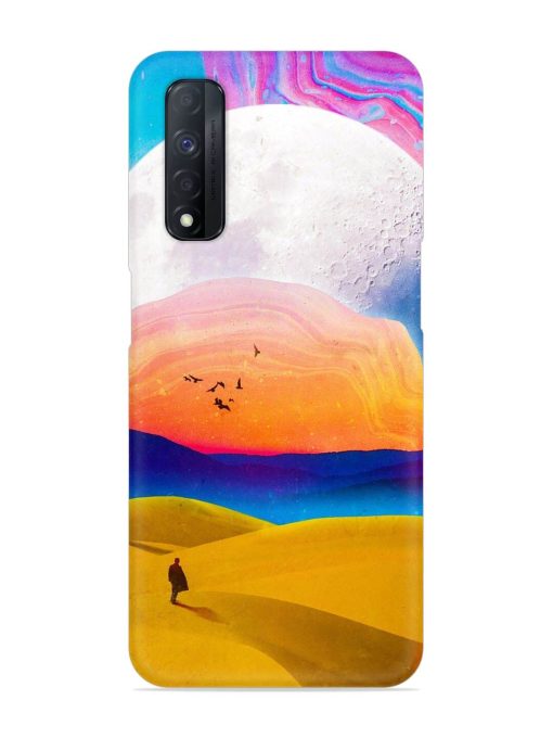 Sandy Desert Snap Case for Realme Narzo 30 (4G) Edge Zapvi