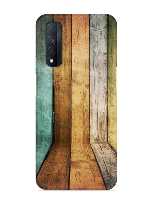 Wooden Realistic Art Snap Case for Realme Narzo 30 (4G) Edge Zapvi