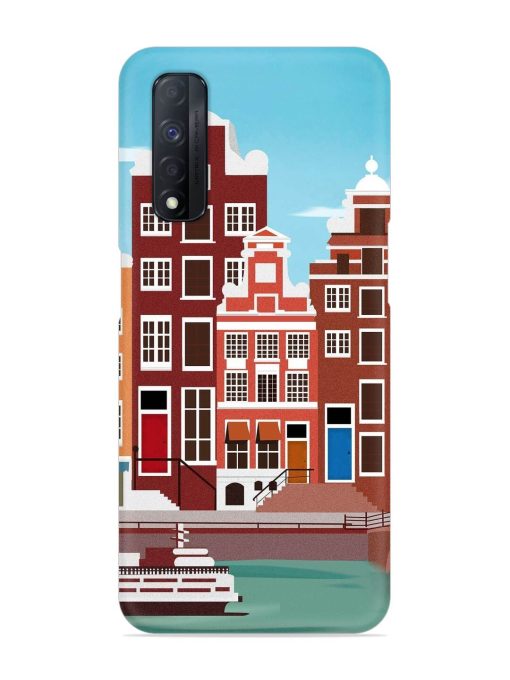 Scenery Architecture Amsterdam Landscape Snap Case for Realme Narzo 30 (4G) Edge Zapvi