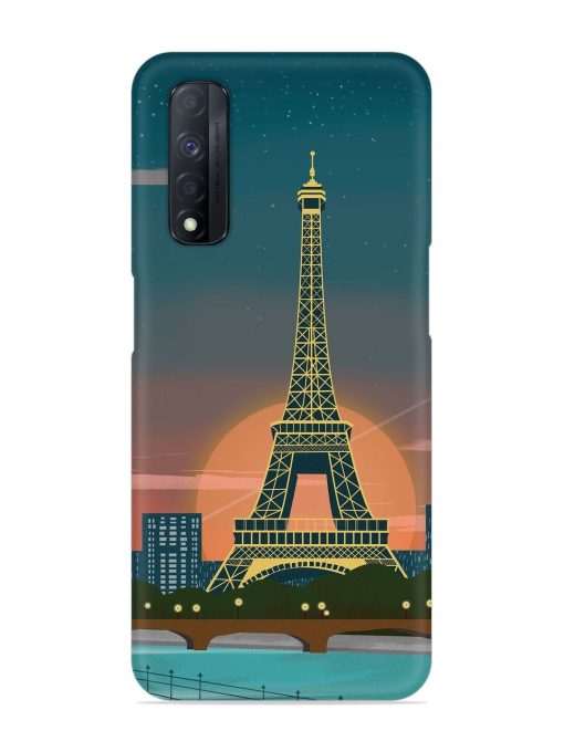 Scenery Architecture France Paris Snap Case for Realme Narzo 30 (4G) Edge Zapvi