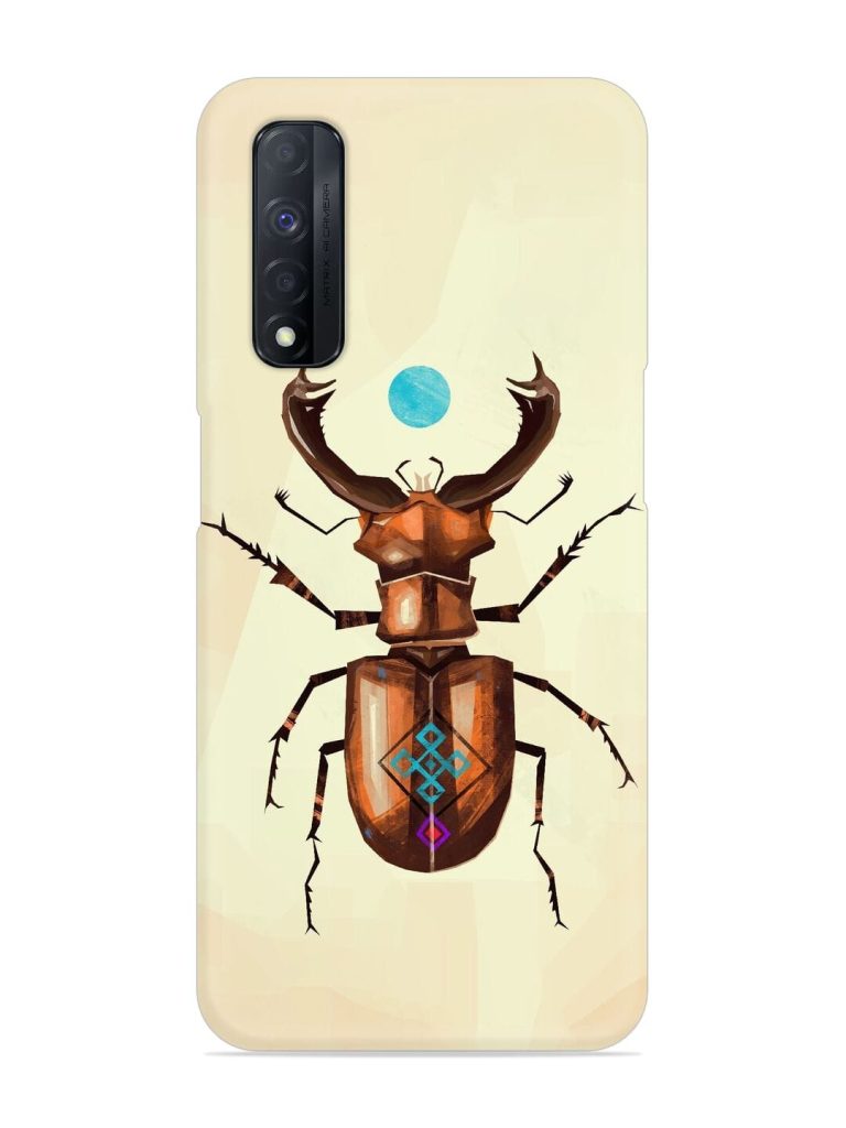 Stag Beetle Vector Snap Case for Realme Narzo 30 (4G)