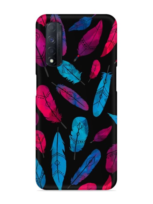 Feather Art Snap Case for Realme Narzo 30 (4G) Edge Zapvi