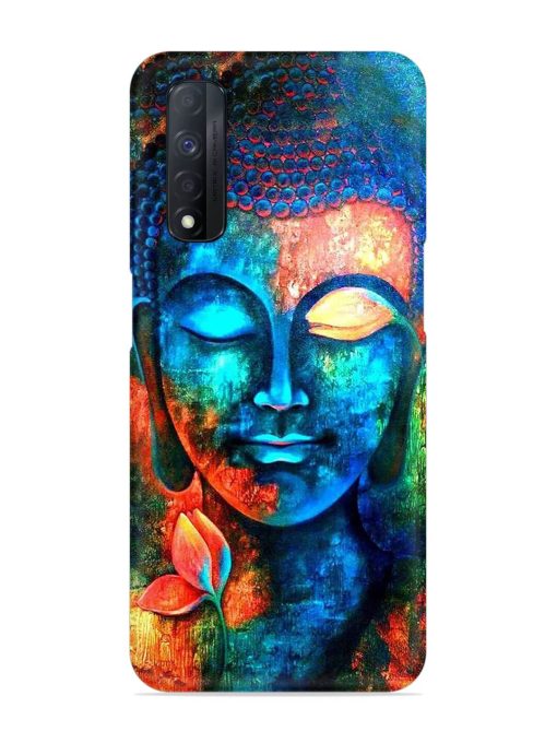 Buddha Painting Snap Case for Realme Narzo 30 (4G) Edge Zapvi