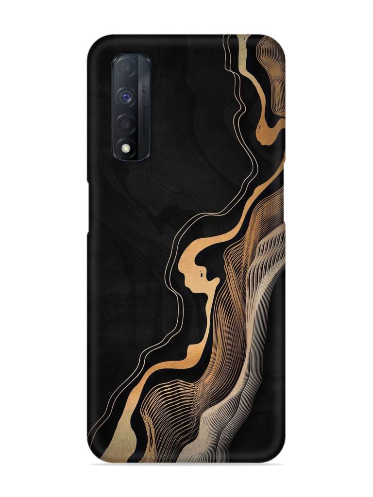 Abstract Art Snap Case for Realme Narzo 30 (4G)