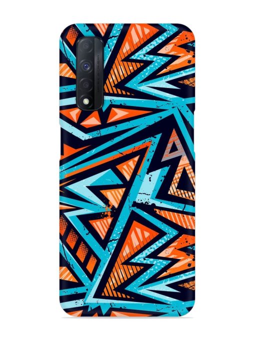 Abstract Seamless Grunge Snap Case for Realme Narzo 30 (4G) Edge Zapvi