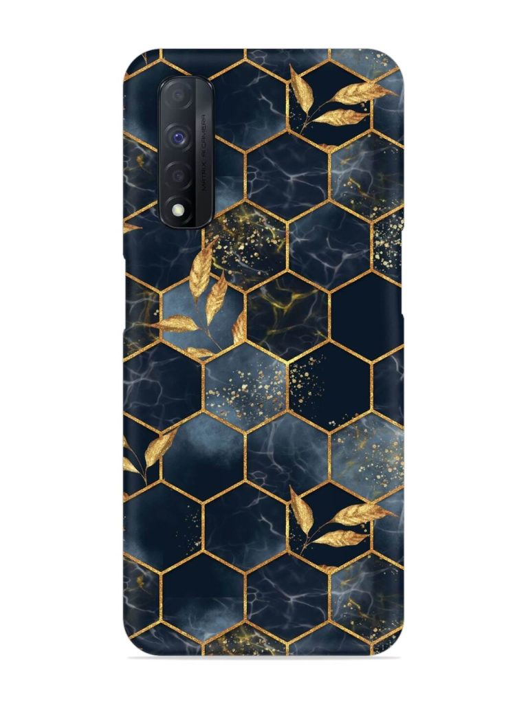 Marble Hexagon Seamless Snap Case for Realme Narzo 30 (4G)