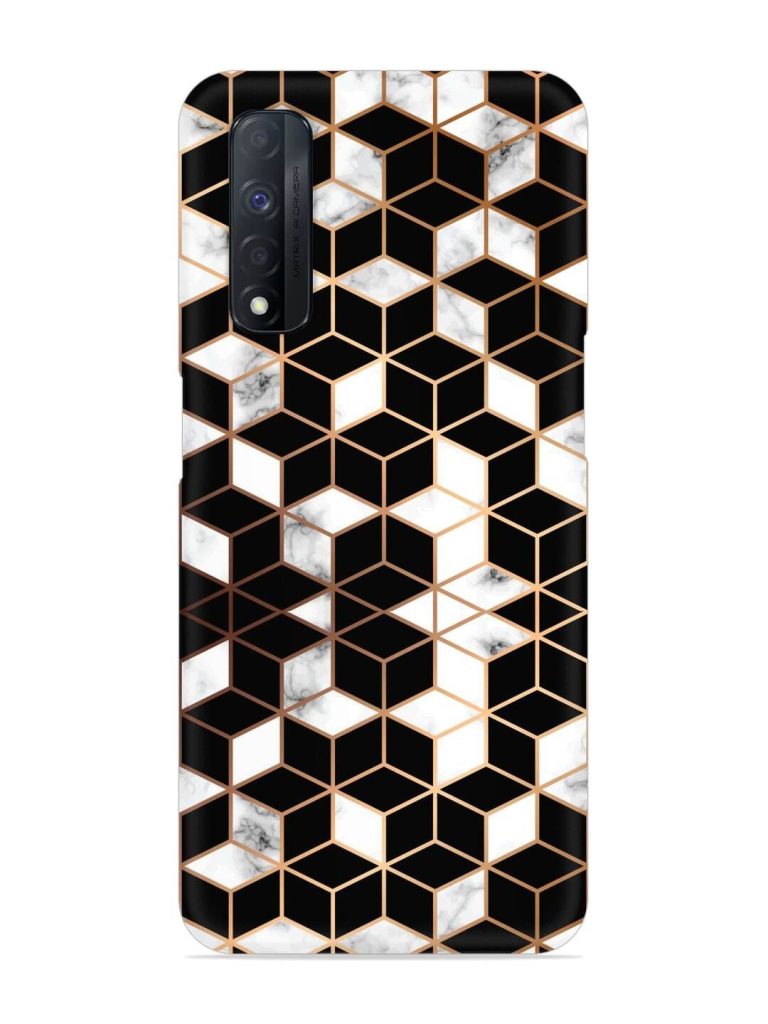 Vector Marble Texture Snap Case for Realme Narzo 30 (4G)