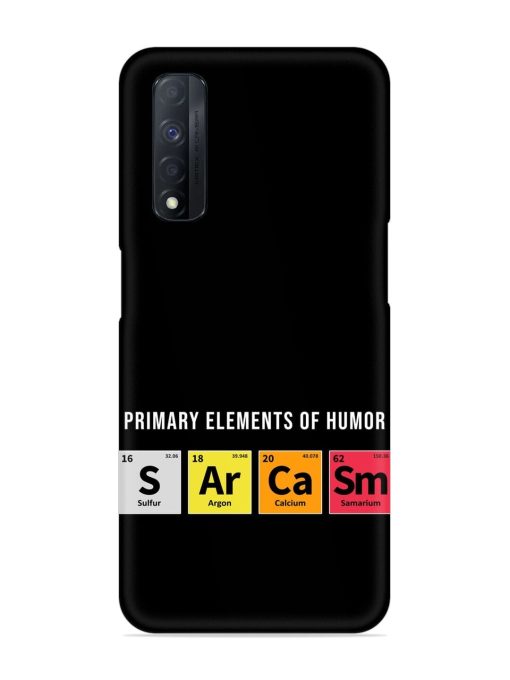 Primary Elements Humor Snap Case for Realme Narzo 30 (4G) Edge Zapvi