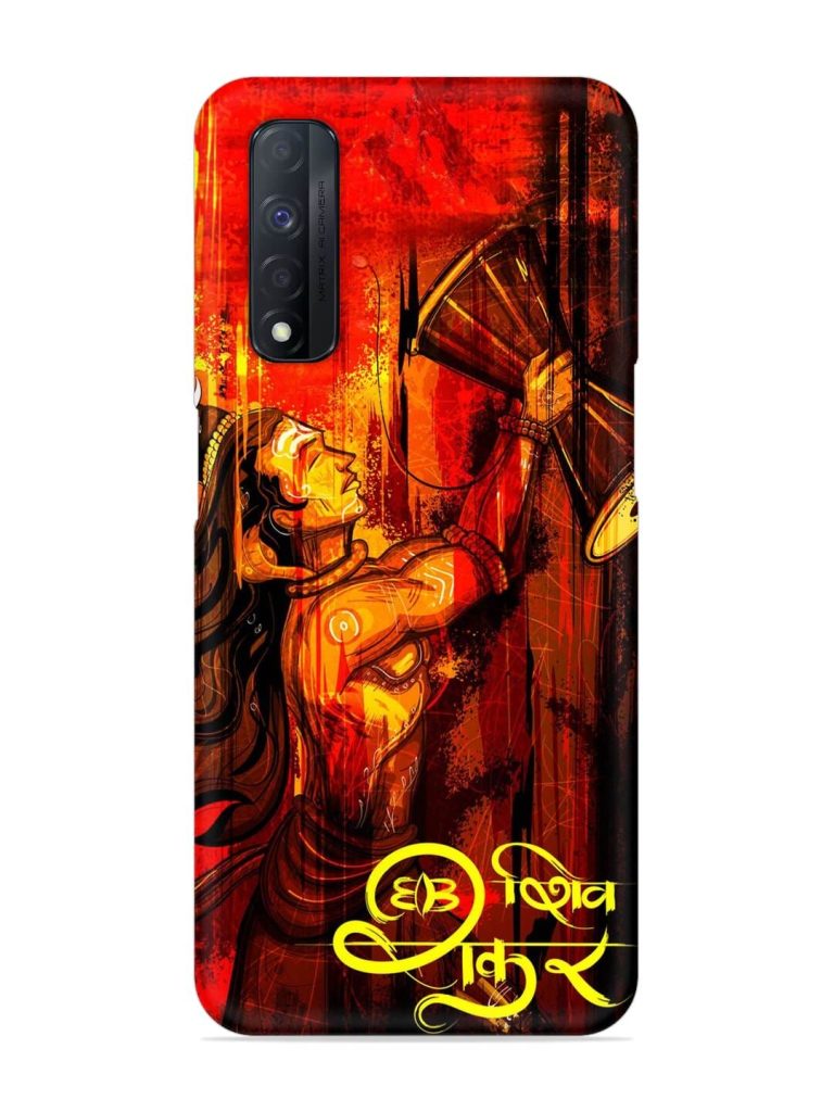 Illustration Lord Shiva Snap Case for Realme Narzo 30 (4G)