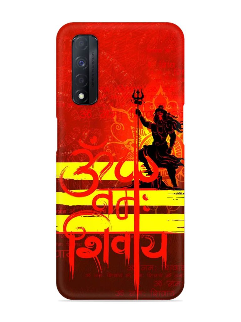 Illustration Lord Shiva Snap Case for Realme Narzo 30 (4G)