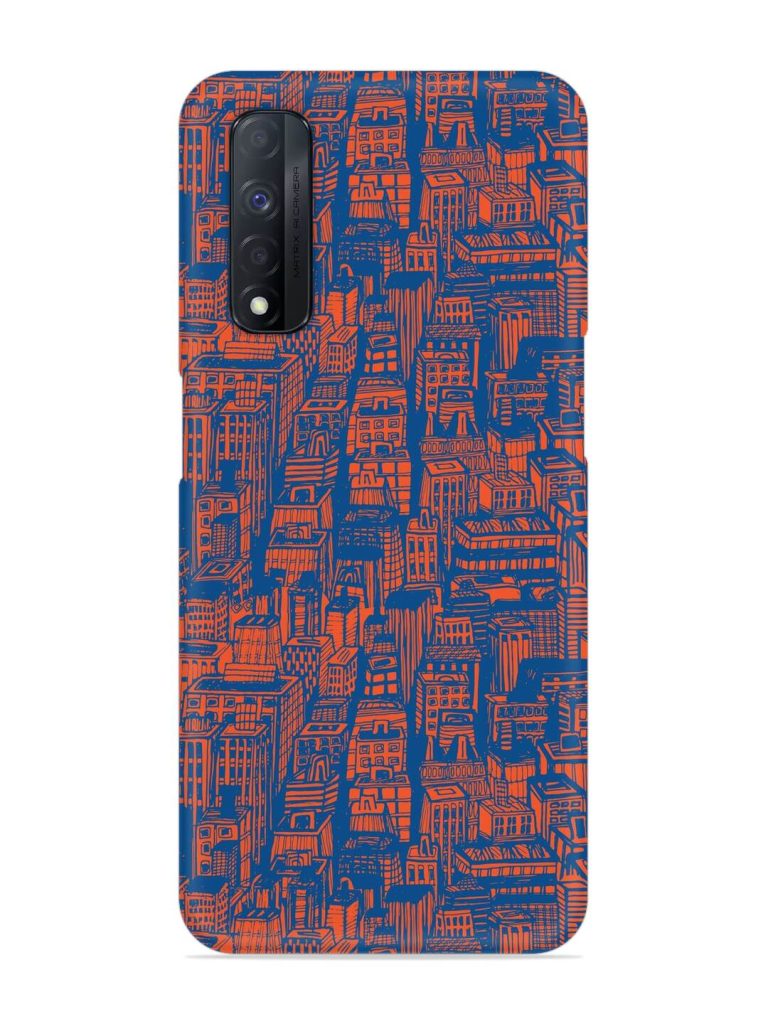 Hand Drawn Seamless Snap Case for Realme Narzo 30 (4G)