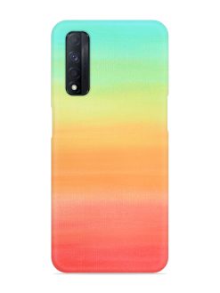Background Sky Watercolor Snap Case for Realme Narzo 30 (4G)