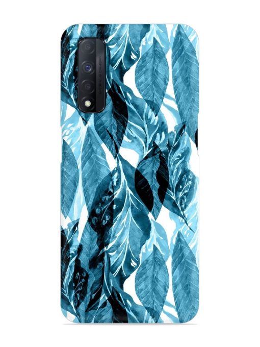 Leaves Pattern Jungle Snap Case for Realme Narzo 30 (4G) Edge Zapvi