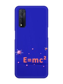 Formula Relativity Equation Snap Case for Realme Narzo 30 (4G)