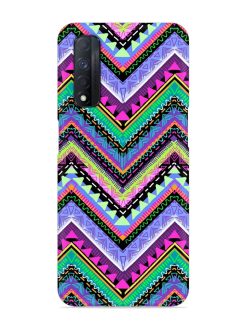 Tribal Aztec Print Snap Case for Realme Narzo 30 (4G)