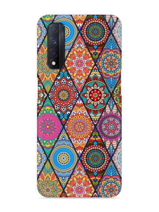 Seamless Tile Pattern Snap Case for Realme Narzo 30 (4G) Edge Zapvi