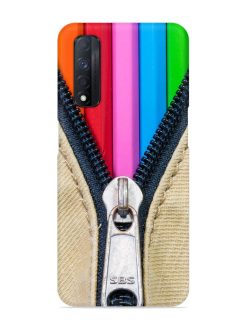 Zip In Color Snap Case for Realme Narzo 30 (4G)