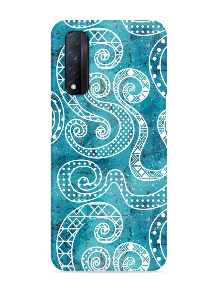Vintage Curved Seamless Snap Case for Realme Narzo 30 (4G)