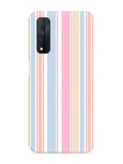 Stripe Seamless Pattern Snap Case for Realme Narzo 30 (4G)