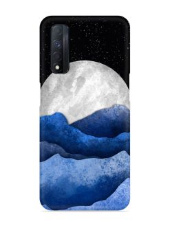 Full Moon Mountain Vector Snap Case for Realme Narzo 30 (4G)