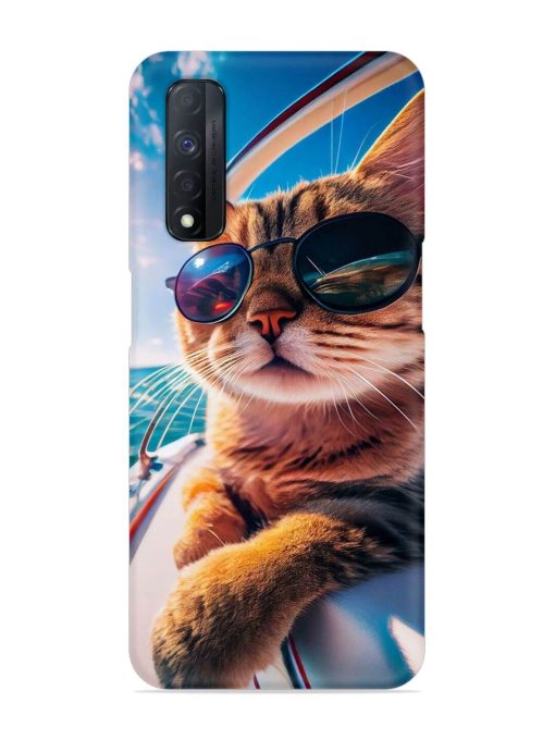 Cat In Style Snap Case for Realme Narzo 30 (4G) Edge Zapvi